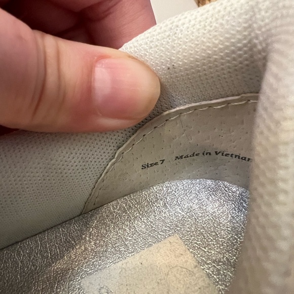 Dolce Vita White Sneakers - Picture 3 of 7